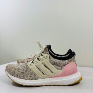 Adidas Ultraboost 4.0 J 'Carbon True Pink' Women's Running F34033 Shoes Size 7